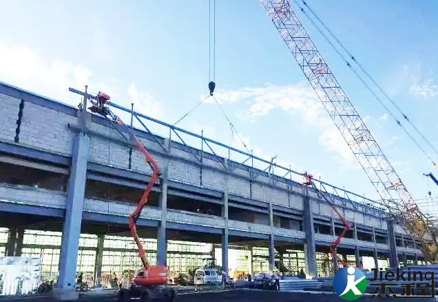 高空作业平台应用于机场建造建设工程