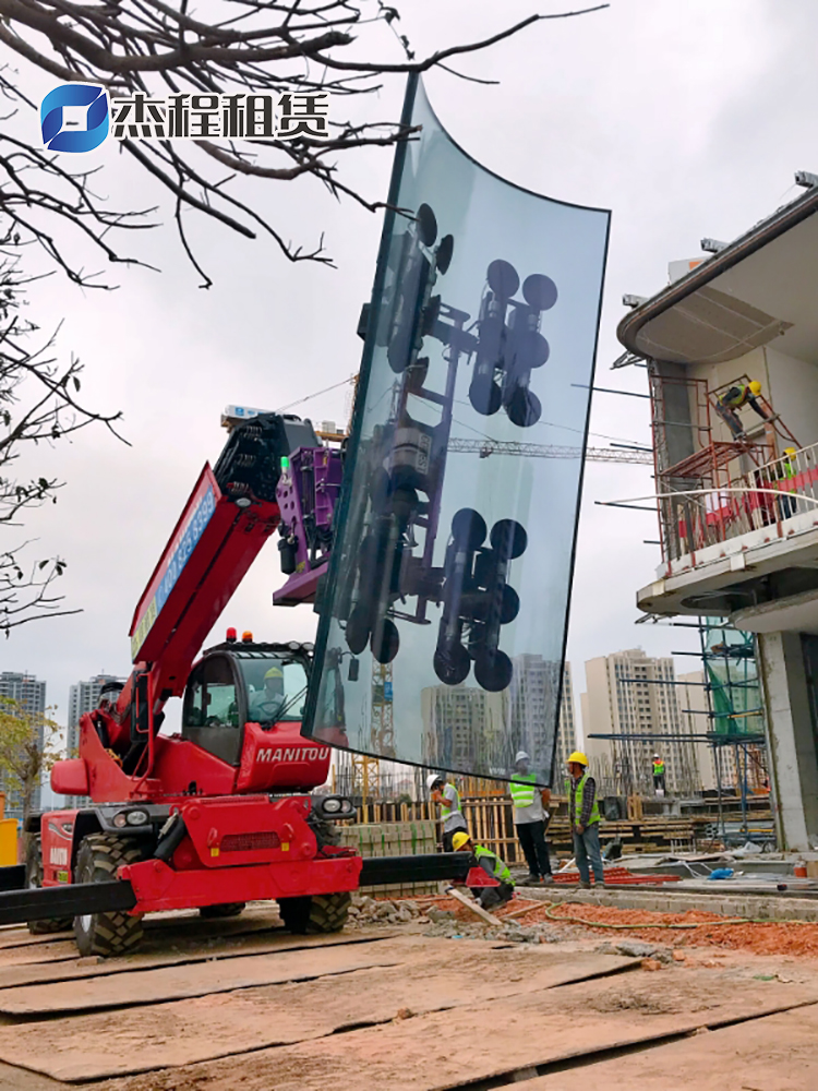 玻璃吸盘车租赁应用案例